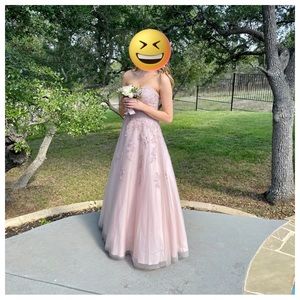 Camille La Vie prom dress-Mauve size 6